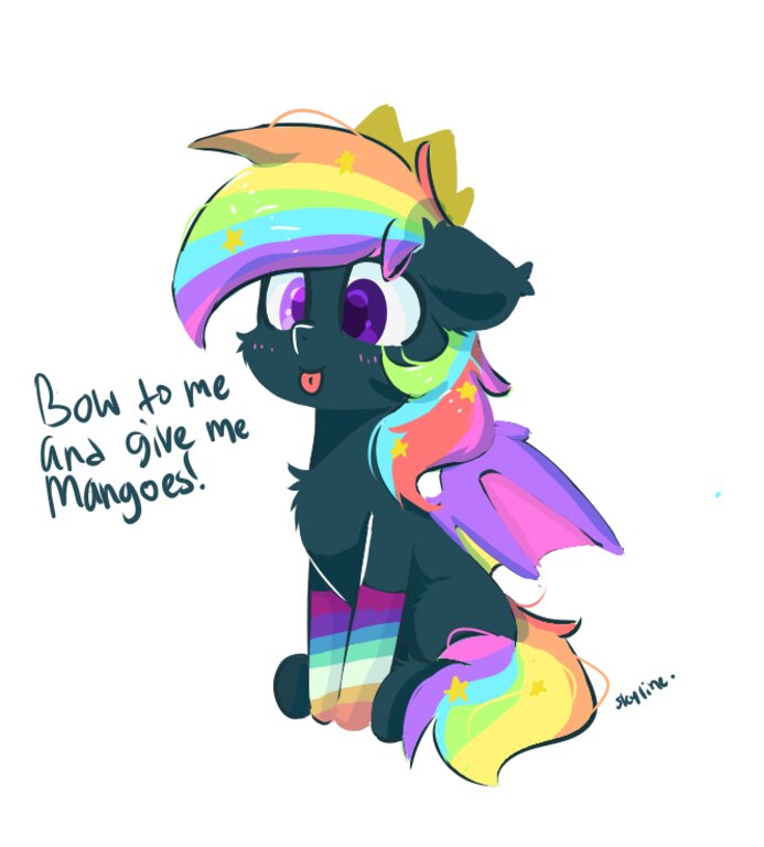 Image: skylinepony_ bow to me prism gift.jpeg